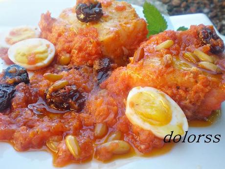 Bacallà amb tomate o bacalao con tomate