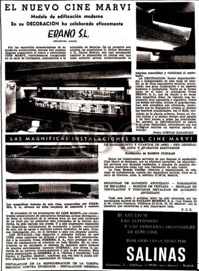 Se vende antiguo cine: “Marvi”