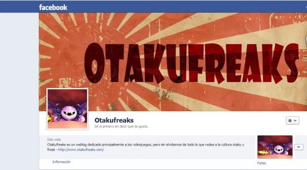 otakufreaks facebook e1332768897138 Otakufreaks estrena página de Facebook