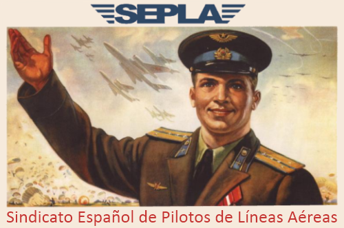 Homenaje al Sindicato Español de Pilotos de Líneas Aéreas