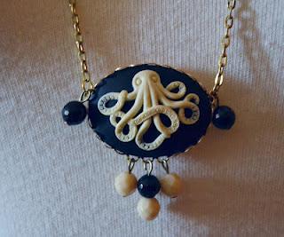 Collar Camafeo Octopus