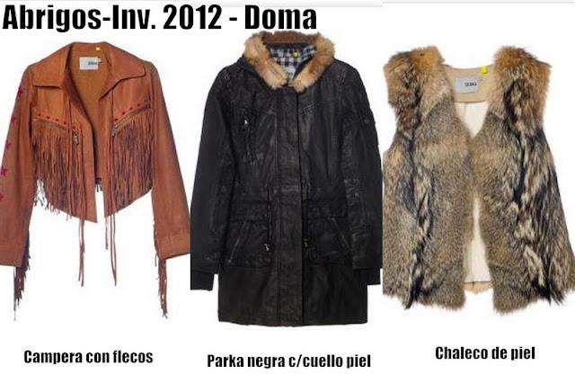 Abrigos de moda - invierno 2012