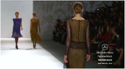 A little bit of TADASHI SHOJI fall 2012 MBFW