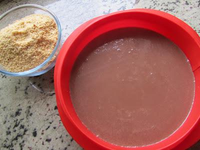Tarta de natillas y galletas