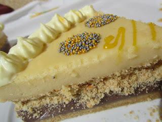 Tarta de natillas y galletas