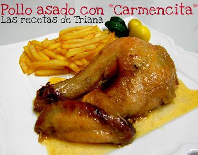 Pollo asado con 