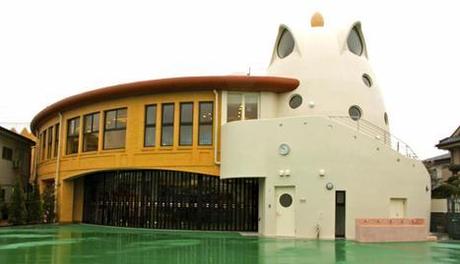 Imagen de la guardería japonesa inspirada en Antoni Gaudí, obra del arquitecto Hiroya Tanaka. :: EFE -  www.diariodenavarra.es