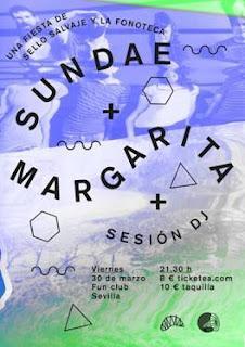 SUNDAE y MARGARITA Juntos en Sevilla y Málaga (30/31.Marzo.2012)