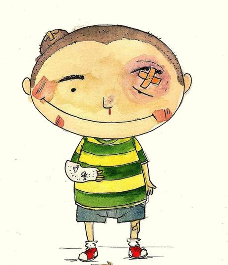 niño-heridas TE CAMBIO UN CROMO