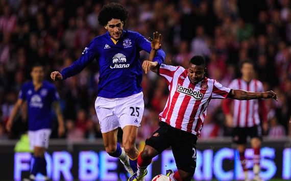 FA Cup,Stephane Sessegnon; Marouane Fellaini,Sunderland v Everton