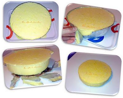 Tarta de naranja y chocolate