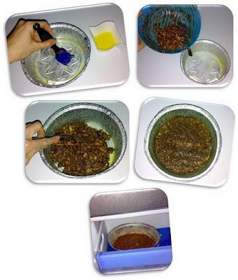 Tarta de naranja y chocolate