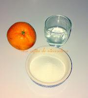 Tarta de naranja y chocolate