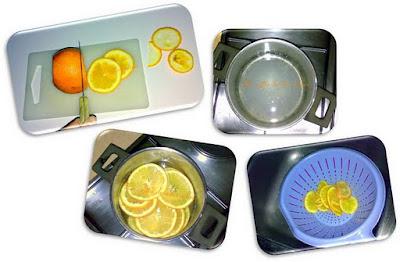 Tarta de naranja y chocolate