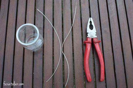 DIY: Porta velas colgante