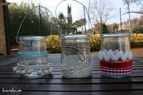 DIY: Porta velas colgante