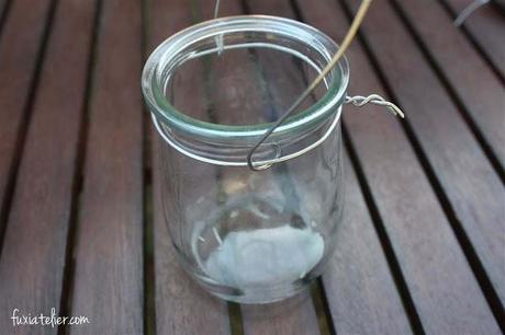 DIY: Porta velas colgante