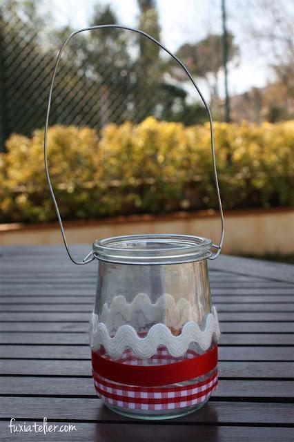DIY: Porta velas colgante