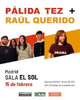 Concierto de Pálida Tez y Raúl Querido en Sala El Sol dentro del Inverfest