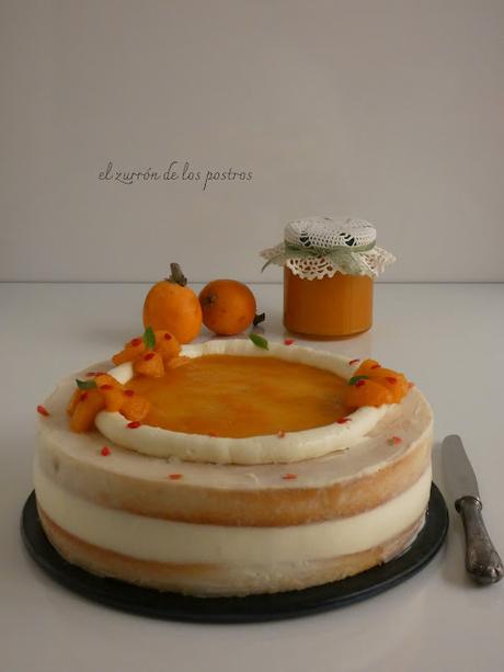 Naked Cake de Nísperos