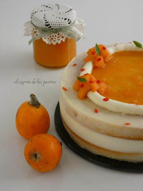 Naked Cake de Nísperos
