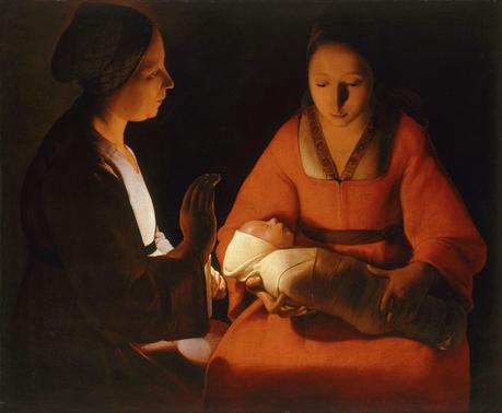 Georges de La Tour: El maestro de la llama Georges de La Tour Recién nacido c