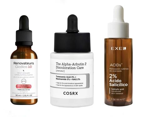 Cremas skincare piel madura 40 50 60 años manchas flacidez retinol niacinamida beneficios péptidos piel opinión