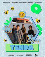 Concierto de Tenda en Sala El Sol dentro del Bee Week
