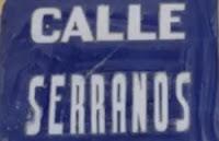 Calle de Serranos en Valencia Calle de Serranos en Valencia