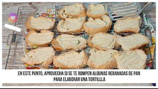 TORTILLA DE TORRIJAS